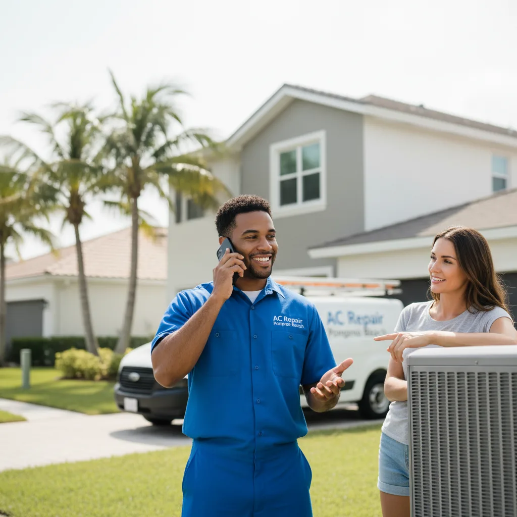 AC Repair Pompano Beach customer support in Lakemoor